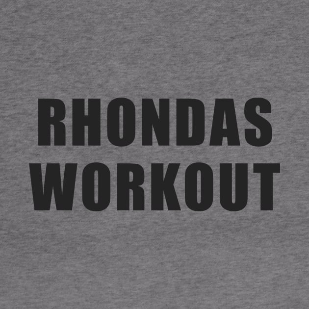 Rhonda's Workout by Horror Movie Night